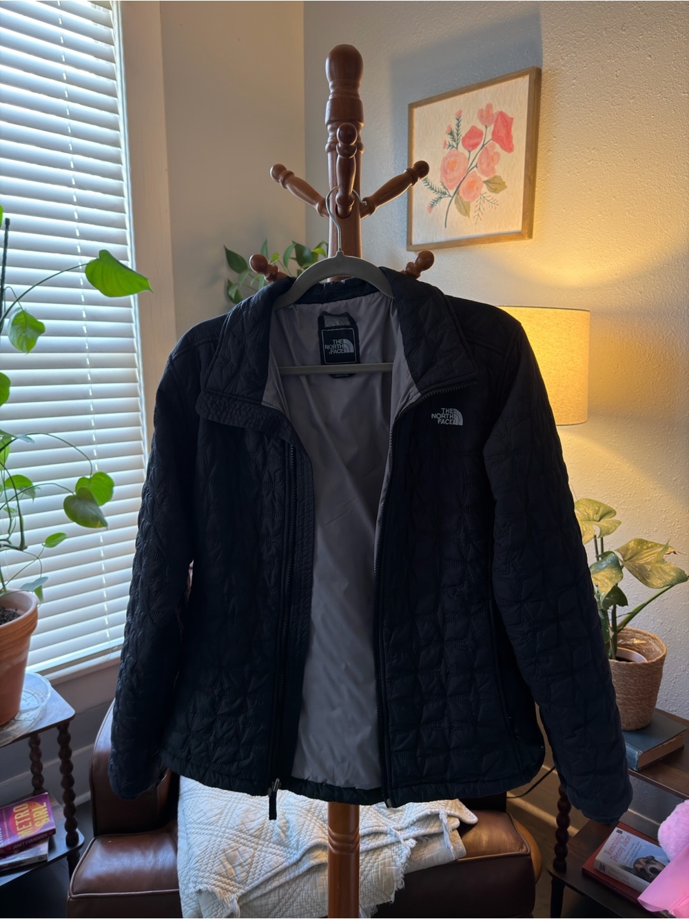 The North Face Black Quilted Puffer Jacket